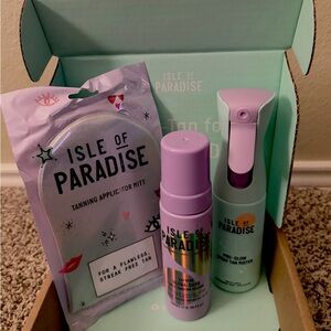Isle of Paradise Tanning Set - Lavender and Mint Ultra Dark 💜